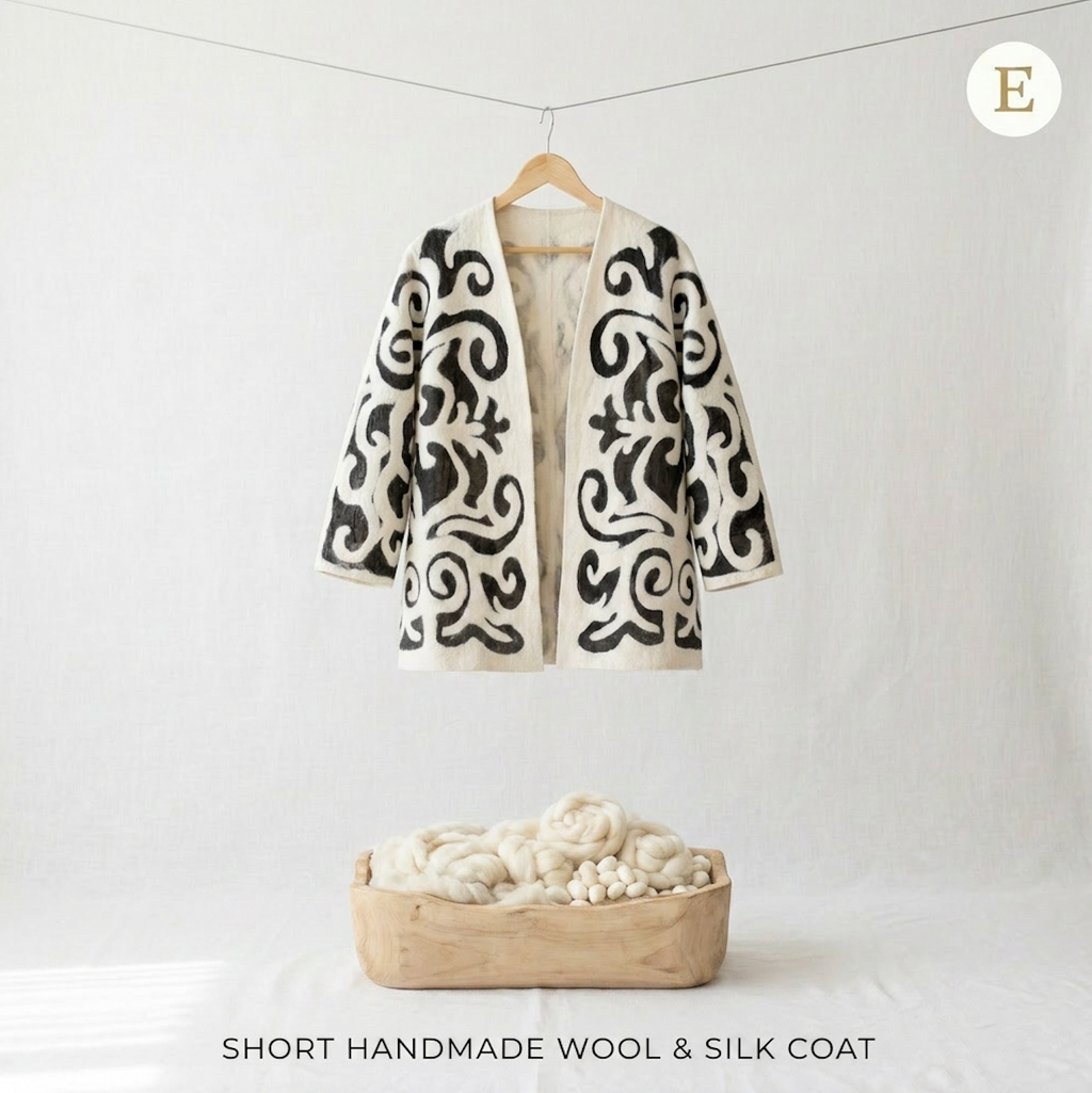 Short Silk/Wool Jacket