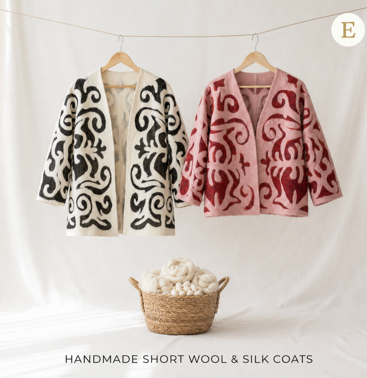 Short Silk/Wool Jacket