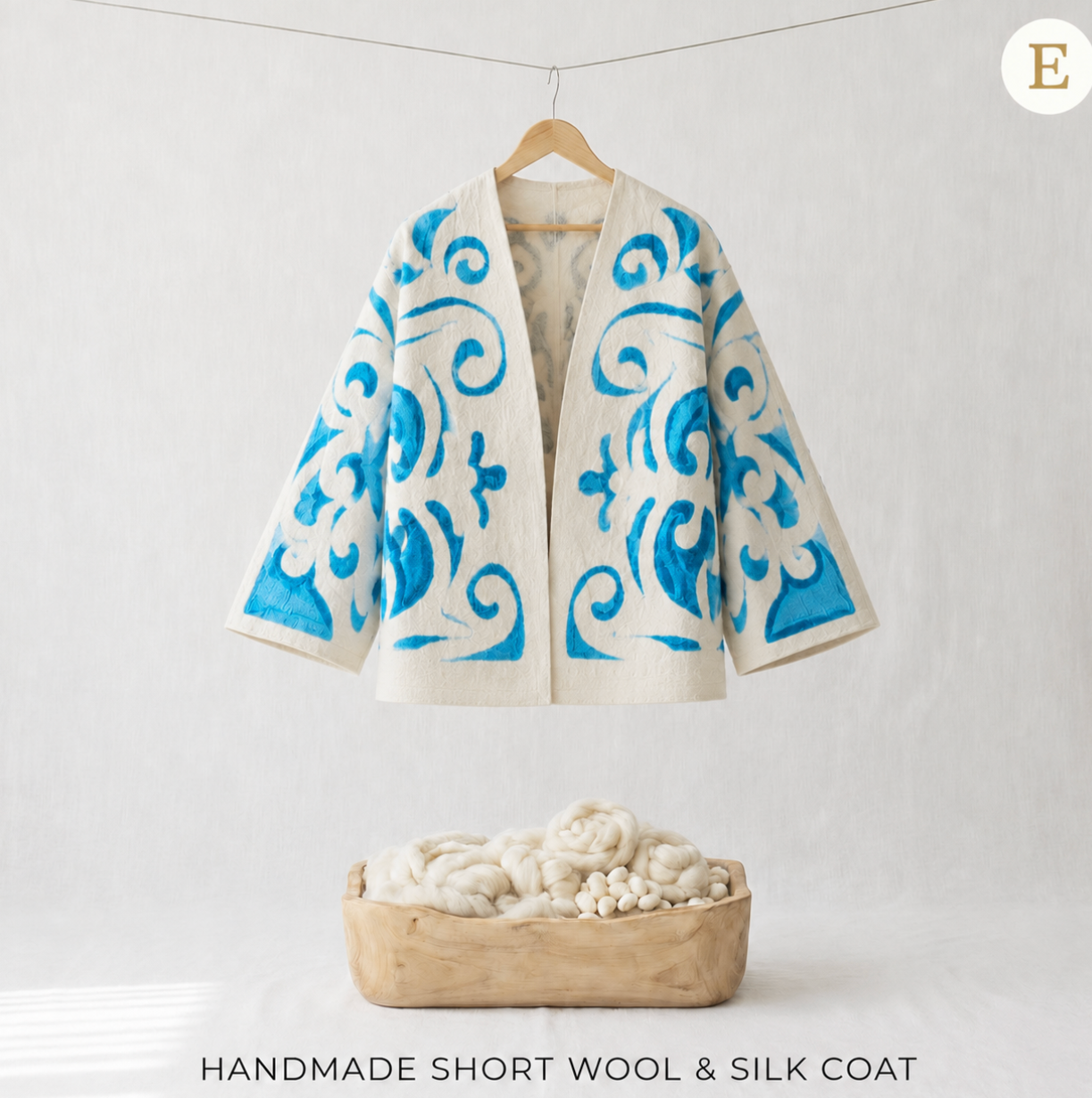 Short Silk/Wool Jacket