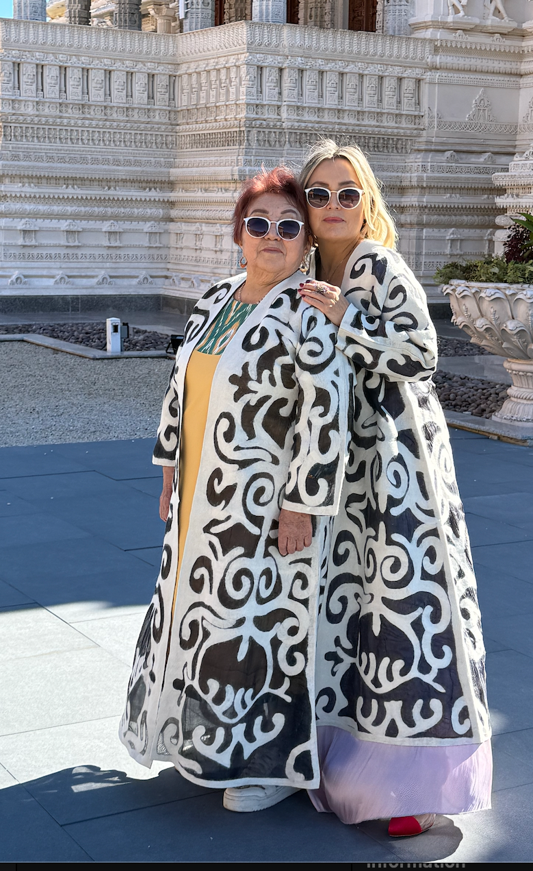 Silk / Wool Long Coat
