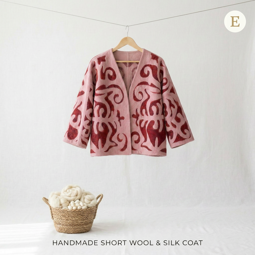 Short Silk/Wool Jacket